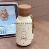 Taza Isotérmica Portátil para Mujer 2026 con Popote, Acero Inoxidable, Nueva Linda de Alto Valor para Estudiante, Portátil Anti-Caídas