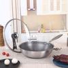 Sartén de Acero Inoxidable Cuidadosamente Seleccionada, Sartén de Panal Sin Humo, Sartén Antiadherente de Fondo Compuesto, Utensilios de Cocina para Regalo de Vacaciones al por Mayor