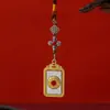 Nuevo Colgante de Nueve Palacios y Ocho Trigramas del Tíbet con Mantra de Seis Caracteres, Adorno Unisex para Llaves de Coche y Bolso