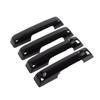Adecuado para 20-24Ford Ford F150 Cubierta de Manija Negro Brillante Cubierta de Manija de Puerta Negro Piano