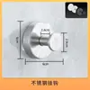 Gancho Multifuncional de Acero Inoxidable con Ventosa de Vacío Sin Taladro para Ropa, Sombrero, Pared, Baño, Toalla, Gancho de Ventosa al por Mayor