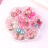 Aretes Coreanos para Niñas para Mujeres Sin Perforación 7 Estilos Lindos Joyería de Estudiante DIY Borla de Perlas Clip para la Oreja Estilo Largo