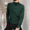 Camiseta Base de Cuello Alto Medio de Terciopelo Alemán de Alta Calidad para Hombre con Terciopelo por Ambos Lados Camiseta Base Cálida de Manga Larga para Hombre