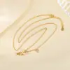 Yuebao Jewelry Plata de Ley S925 Chapada en Oro Moneda de Oro de Carpa Ruyi Tendencia Elegante Colgante para Clavícula Collar Personalizado de Fábrica