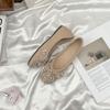 Nuevos Zapatos Planos de Suela Suave Estilo Otoño 2025 para Mujer para Usar Afuera, Elegantes de Gama Alta, Zapatos de Mujer para Ponerse Sin Cordones, Zapatos de Escote Bajo