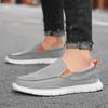 Zapatos de Hombre de Moda de Talla Grande Transfronterizos, Mocasines de Tela de Paraguas, Zapatos Casuales Slip-On de Moda para Hombre, Zapatos Planos de Tela, Venta al por Mayor en Stock