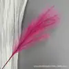 Hierba de junco con 12 ramas, Hierba de pampa rosa artificial tipo pluma, Flores artificiales para bodas, Planta verde para decoración del hogar, Hierba rosa