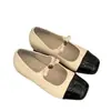 Zapatos Mary Jane estilo francés de punta fina con tacón oculto y suela gruesa, nueva colección otoño 2026 para mujer, perfectos con faldas, zapatos de tacón alto de piel