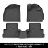 Adequado para 15-25 Modelos de Tapetes para Carro Proton Persona/Iriz Tapetes de Piso TPE e Tapetes de Porta-Malas