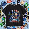 Ropa de mercancía del nuevo juego Animal Hospital, camisetas de manga corta para niños, tops de manga media, modernos