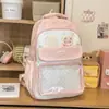 Mochila Escolar Nueva de Alto Valor Estético Estilo Japonés Ins para Niñas, Mochila Dulce de Secundaria, Bolso de Doble Hombro Ligero de Gran Capacidad