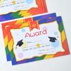 Carta A5 para alunos, certificado criativo pequeno, jardim de infância, prêmio fofo, papel, uma variedade de notícias boas gerais