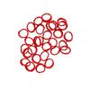 Accesorios para el cabello de Año Nuevo para niños, color rojo, sin costuras, con encaje, banda para el cabello para bebés, venta al por mayor