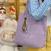Nova bolsa simples feminina, bolsa de ombro para o dia a dia, bolsa transversal de nylon de grande capacidade, bolsa de mão, bolsa tote para estudantes universitários
