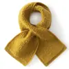 Bufanda bordada de cachemira simple tipo toalla cruzada, cálida y resistente al frío, bufanda de punto suave y cómoda, calentador de cuello cortavientos para ciclismo al aire libre