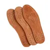 Direto da fábrica palmilha de couro genuíno masculina e feminina respirável de verão absorvente de suor espessada couro bovino couro de porco sapatos esportivos de couro confortáveis