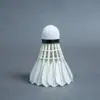 Petecas de badminton de nylon duráveis, produto genuíno, estilo novo, fáceis de usar, qualidade padrão, acessíveis, duradouras, penas genuínas, liquidação