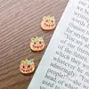 Acessórios Populares Transfronteiriços para Nail Art de Halloween, Lanterna de Abóbora Estilo Dark Retrô, Decorações de Resina para Capa de Celular de Palhaço