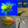 Material para atar moscas de pesca con mosca anzuelo de mosca pierna de silicona hombre barbudo falda de sericina de silicona material de accesorios para señuelos