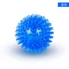 Bola Espinhosa Popular de TPR para Pets da Amazon, Alta Elasticidade, Faz Som, Flutuante, Resistente à Mordida, Brinquedo Auxiliar de Limpeza para Cachorros