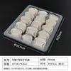 Caja de Empaque para Dumplings, Bolsa de Plástico Congelado para Tangyuan y Wonton, Charola Desechable para Dumplings, Uso Comercial y Doméstico, Caja para Llevar Yuanyao