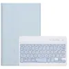 Adecuado para Teclado Retroiluminado para Tableta Samsung A9+ Funda Protectora para S9Fe Plus Bandeja para Lápiz P610 Funda de Cuero de Silicona para A7Lite