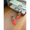 Mules de Moda sin Talón de Punta Fina Estilo Francés Retro para Mujer, Adecuados para Otoño e Invierno, para Combinar con Faldas, Zapatos Planos sin Talón