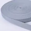 Fita de Poliéster-Algodão de Trama Simples para Mochila Cinto Elástico de Yoga Cós Bolsa de Lona Portátil Tecelagem de Amarração para Acessório de Roupa de Algodão