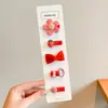 Pinzas para el pelo de bebé para niñas, no dañan el pelo, completamente cubiertas de tela, lindas pinzas de tela para flequillo, accesorios para el pelo de niños