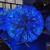 Lámpara de Diente de León de Fibra Óptica LED Lámpara de Paisaje para Exteriores Patio Jardín Lámpara de Diente de León Simulada Iluminación Ambiental Lámpara para Césped