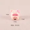 Dibujos Animados Sanrio Li Si accesorios de resina para joyería DIY llavero con apellido colgante adornos para coche juguetes pequeños
