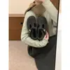 Sapatos casuais femininos estilo Birkenstock, cinza retrô com forro de fleece e salto oculto, novo design outono/inverno 2025