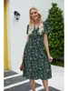 2026 Venta Caliente Transfronteriza Deseo Amazon eBay Nuevo Verano 2022 con Tirantes Adelgazante Gasa Estampado Floral