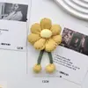 Flor de Pan Nueva Estilo Coreano Flor de Girasol Flor de Algodón DIY Ropa Bolsa Sombreros Cortina Accesorios Accesorios Mayoreo