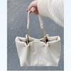Grande capacidade de commuter cadeia moda all-match bolsa feminina portátil 2023 verão nova bolsa texturizada ombro axilar tote bag