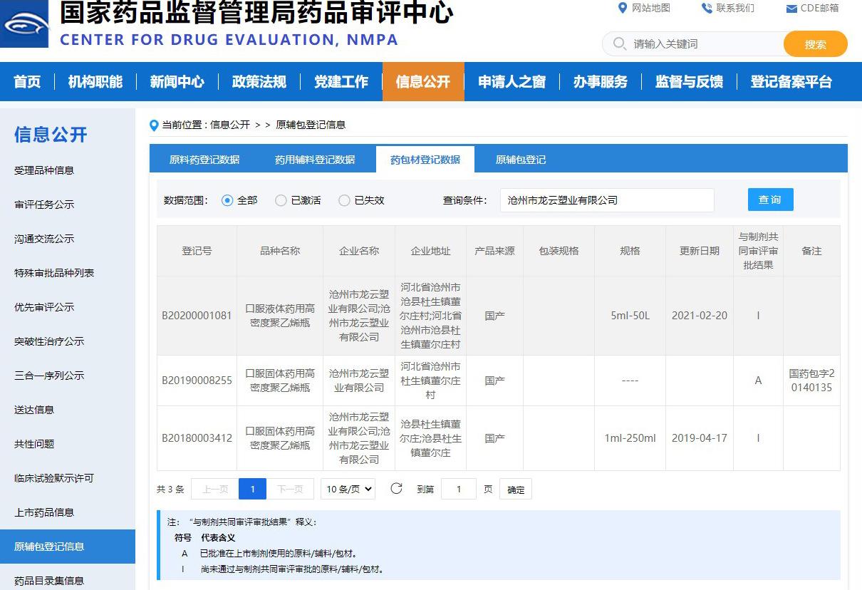 药包材