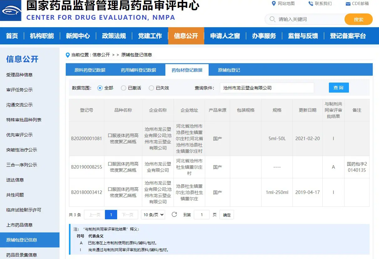 药包材