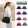 Bolso pequeño para teléfono móvil de gran capacidad, de color liso, para mujer, 2022, de nailon, pequeño, tipo cartera para madre