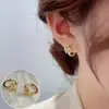 Aretes de Cereza Dulce para Mujer, Pequeños, Exquisitos, Versátiles, Modernos, Estilo Bosque, Aretes Frescos, Aretes Elegantes y Personalizados