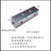 Acoplador de tira larga de aluminio M3 de 4 orificios Conector adaptador M4 Bloque de fijación Bloque cuadrado Barra de aluminio Disponible en fábrica de Dongguan