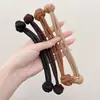 Gomas de Pelo de Botones de Colores para Niñas, Bandas Elásticas de Alta Elasticidad para Niñas, Herramienta para Fijar Coletas, Cuerda de Pelo Engrosada Accesorio para el Cabello
