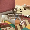 Alfombra Dopamina para sala de estar, estilo retro americano, lavable y limpiable, apta para uso doméstico, para mesa de centro, dormitorio y mesita de noche, área grande de cobertura total