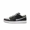 Comércio Exterior Transfronteiriço Estilo Quente Original Dunk sb Preto e Branco Panda Tênis Casuais Esportivos de Cano Baixo Amortecimento a Ar Skate Tênis Putian
