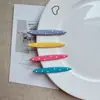 Accesorios Coreanos Simples de Lunares con Puntas Largas para Pegamento Cremoso DIY Estilo Niña Clips Laterales Sin Costuras Materiales para Clips de Punta