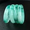 Pulsera de Jade Dulong, Pulsera de Jade Ba Shan, Pulsera de Jade Cuarcita, Pulsera de Jade Copo de Nieve, Pulsera de Jade Flor Azul Sala de Transmisión en Vivo