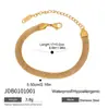Jieding Pulseira Europeia e Americana de Aço Inoxidável Luxo Leve Joias de Alto Padrão Titânio Sem Cor Joia de Mão Pulseira Transfronteiriça
