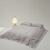 Nueva Sábana de Cama de Algodón de Fibra Larga de Xinjiang de Alta Gama Estilo Lujo Cepillada, Pieza Única, 100% Algodón, Engrosada, Algodón Puro, Color Sólido