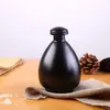 Botella de vino de vidrio jarra de vino un catty Frasco 500 ml se puede imprimir con embalaje botella de vino blanco con tapa creativo