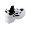 Nuevos Zapatos de Papá para Mujer 2025 Primavera y Verano que Aumentan la Altura, Suela Gruesa que Aumenta la Altura, Versátiles, Casuales, Deportivos, Blancos
