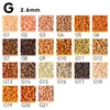 Cuentas Perler de 2.6 mm 221 Colores Serie a Todo Color Paquete de Relleno de Cuentas Perler Venta al por Mayor Cuentas Perler Cuentas de Fusión Paquete Grande de 500 g Relleno